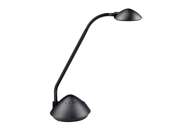 Een Bureaulamp MAUL Arc LED zwart koop je bij Hoekmankantoorartikelen.nl