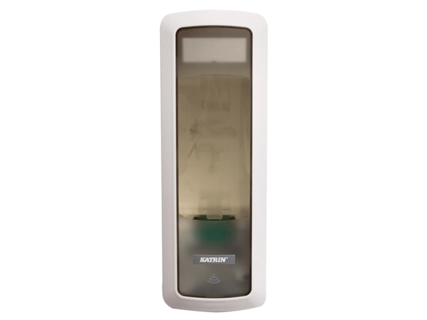 Een Dispenser Katrin 44672 zeepdispenser Touchfree 500ml wit koop je bij VHK Kantoorartikelen