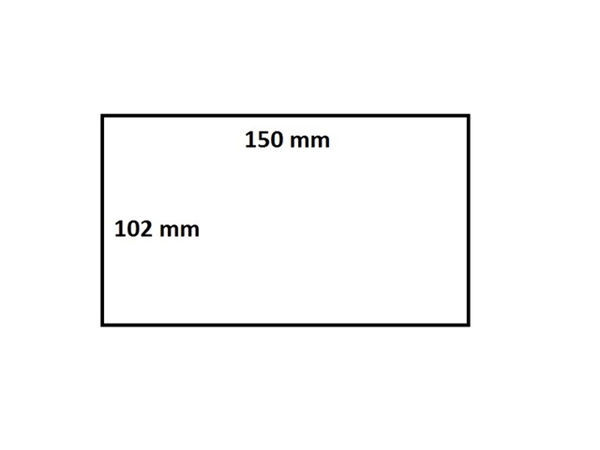 Een Labeletiket IEZZY Zebra 800740-605 102x150mm 76mm wit permanent 900st koop je bij van den Heuvel Boek en Kantoor 