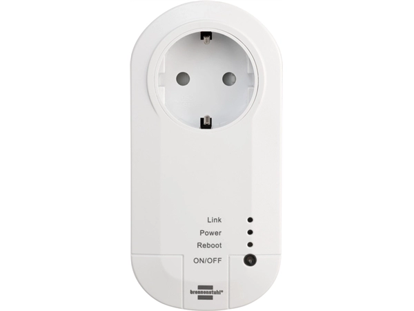 Een Stekkerdoos Brennenstuhl WIFI Connect 3600W wit koop je bij VHK Kantoorartikelen