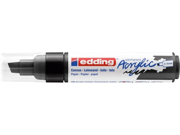 Een Acrylmarker edding e-5000 breed zwart koop je bij Hoekmankantoorartikelen.nl