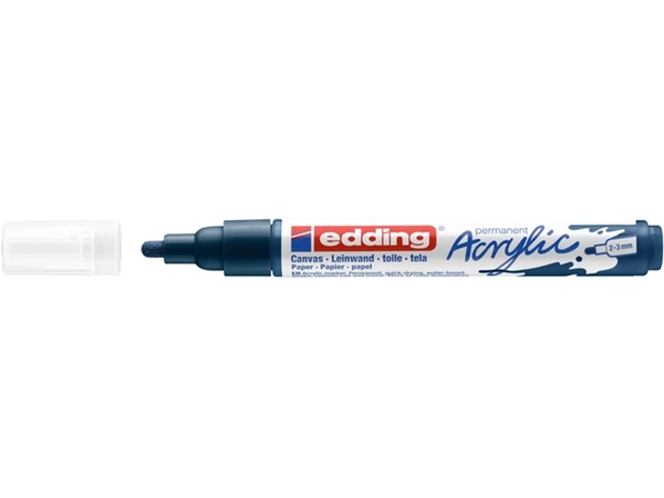 Een Acrylmarker edding e-5100 medium elegant nachtblauw koop je bij Continu Kantoor