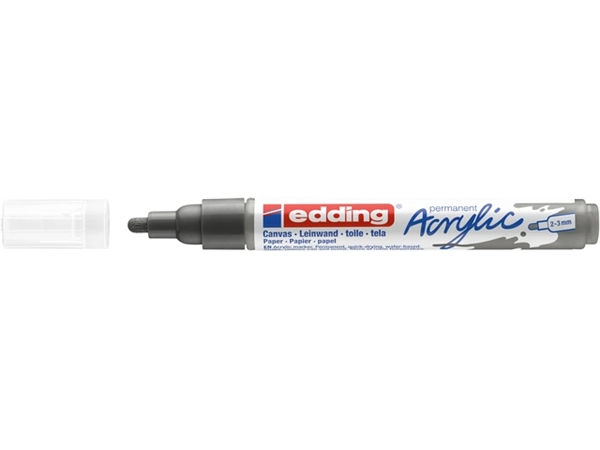 Een Acrylmarker edding e-5100 medium antraciet koop je bij Continu Kantoor