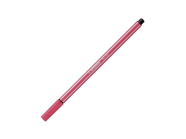 Een Viltstift STABILO Pen 68/49 medium aardbeienrood koop je bij VHK Kantoorartikelen