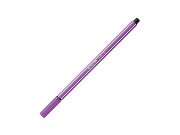 Een Viltstift STABILO Pen 68/60 medium vergrijsd violet koop je bij VHK Kantoorartikelen