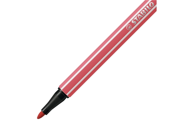 Een Viltstift STABILO Pen 68/47 medium roestig rood koop je bij Continu Kantoor