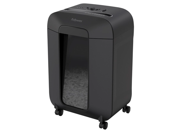 Een Papiervernietiger Fellowes Powershred LX85 snippers 4x40mm zwart koop je bij VHK Kantoorartikelen