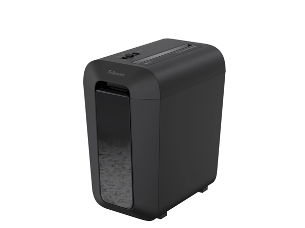 Een Papiervernietiger Fellowes Powershred LX65 snippers 4x40mm zwart koop je bij VHK Kantoorartikelen