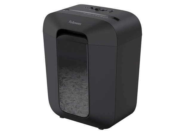 Een Papiervernietiger Fellowes Powershred LX45 snippers 4x37mm zwart koop je bij VHK Kantoorartikelen