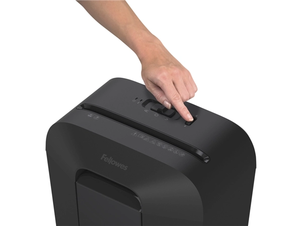 Een Papiervernietiger Fellowes Powershred LX45 snippers 4x37mm zwart koop je bij Continu Kantoor