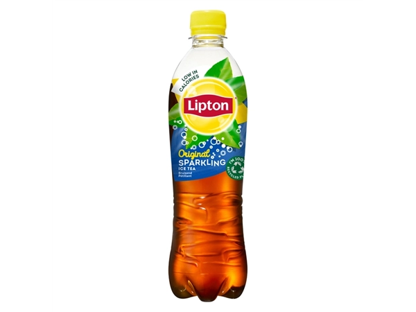 Een Frisdrank Lipton Ice tea sparkling petfles 500ml koop je bij Continu Kantoor