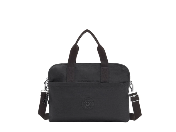 Een Laptoptas Kipling Elsil black noir koop je bij VHK Kantoorartikelen