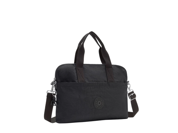 Een Laptoptas Kipling Elsil black noir koop je bij Continu Kantoor