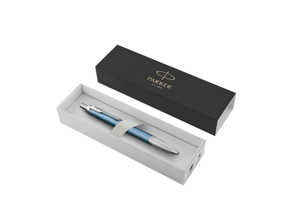 Een Balpen Parker IM Premium blue CT medium koop je bij Continu Kantoor