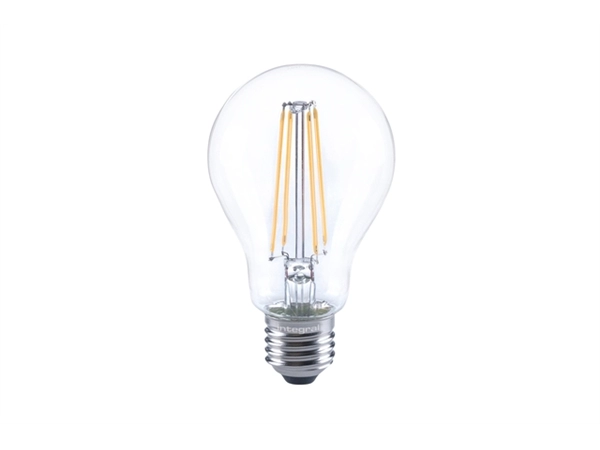 Een Ledlamp Integral E27 2700K warm wit 7W 806lumen koop je bij VHK Kantoorartikelen