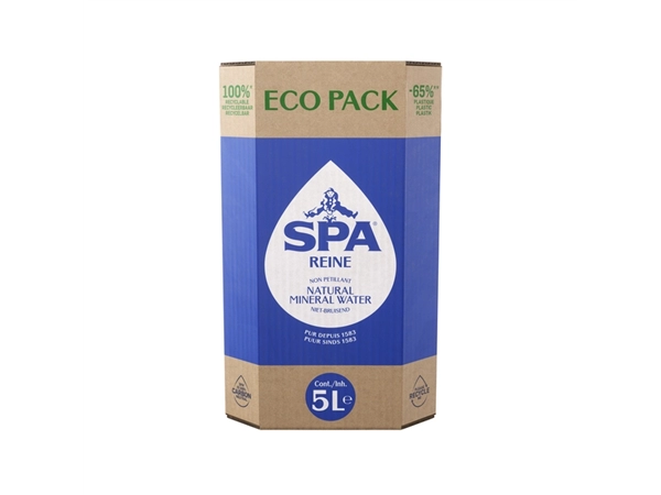 Een Water Spa Reine blauw Eco Pack 5 liter koop je bij VHK Kantoorartikelen