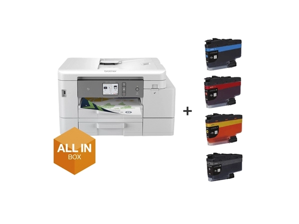 Een Multifunctional inktjet printer Brother MFC-J4540DWXL all-in-box koop je bij Hoekmankantoorartikelen.nl