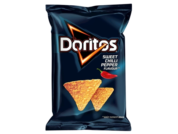 Een Chips Doritos Sweet Chili Pepper 44gr koop je bij VHK Kantoorartikelen