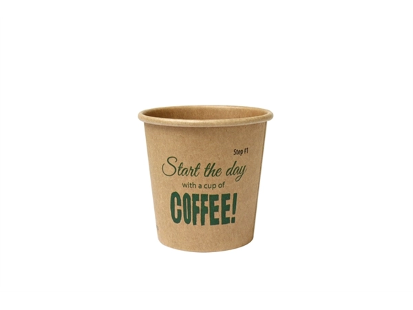 Een Beker IEZZY coffee-to-go 118ml karton 50 stuks koop je bij VHK Kantoorartikelen