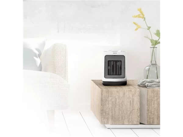 Een Kachel Inventum keramisch 2000W 60m3 wit oscilleerd koop je bij B en P Kantoor B.V.