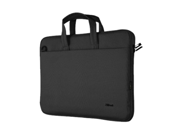 Een Laptoptas Trust Bologna Eco 16 inch zwart koop je bij VHK Kantoorartikelen