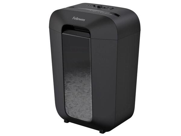 Een Papiervernietiger Fellowes Powershred LX70 snippers 4x40mm zwart koop je bij VHK Kantoorartikelen