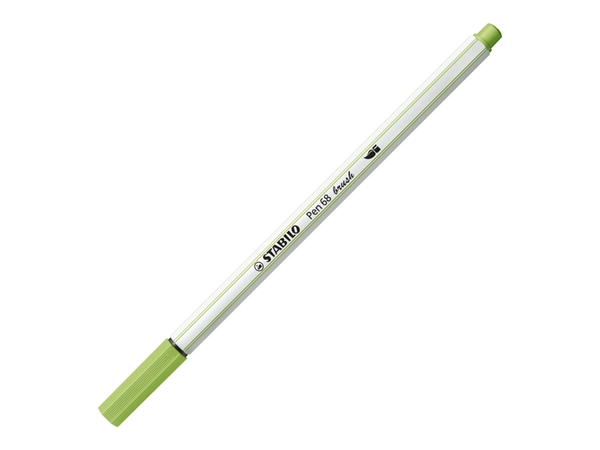 Een Brushstift STABILO Pen 568/34 pistache koop je bij VHK Kantoorartikelen