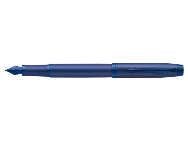 Een Vulpen Parker IM Monochrome blue medium koop je bij VHK Kantoorartikelen