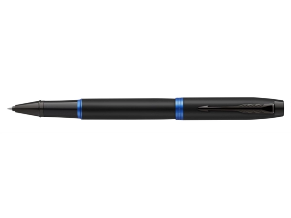 Een Rollerpen Parker IM blackbBlue vibrant ring fijn koop je bij VHK Kantoorartikelen