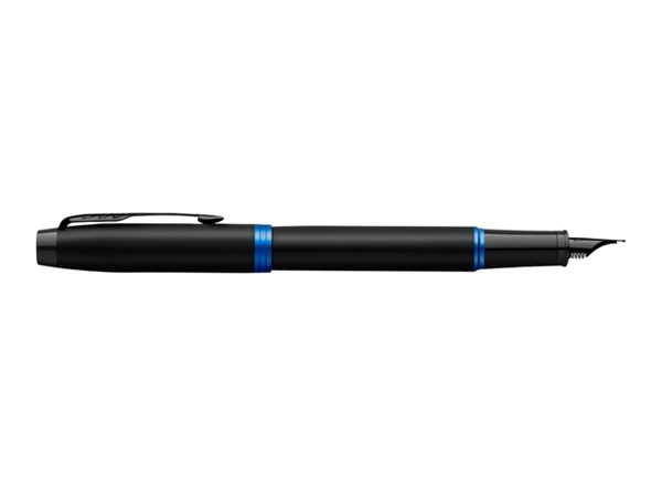 Een Vulpen Parker IM black blue vibrant ring fijn koop je bij Continu Kantoor