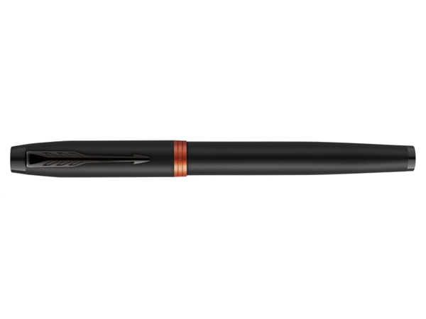 Een Vulpen Parker IM black orange vibrant ring fijn koop je bij Continu Kantoor