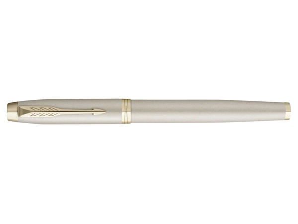 Een Vulpen Parker IM Monochrome champagne medium koop je bij Continu Kantoor