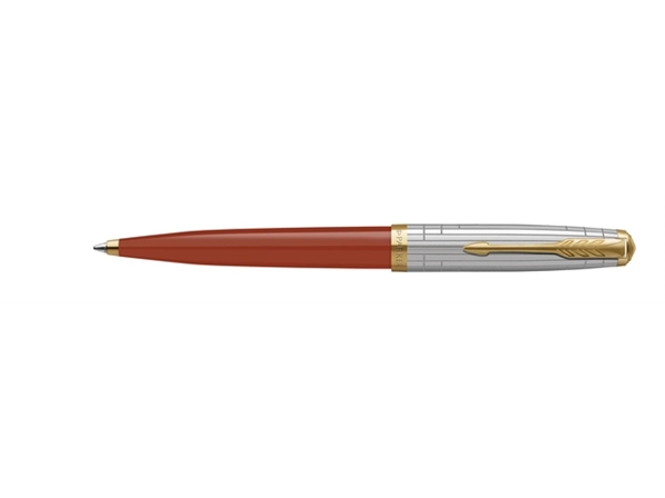 Een Balpen Parker 51 Premium red rage GT medium koop je bij VHK Kantoorartikelen