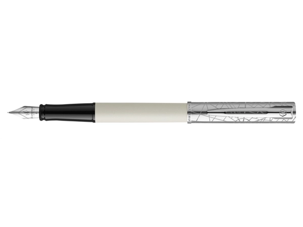 Een Vulpen Waterman Allure DeLuxe white fijn koop je bij Hoekmankantoorartikelen.nl