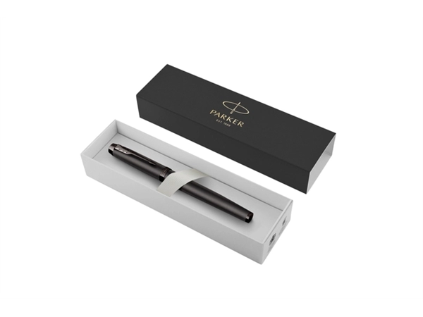 Een Rollerpen Parker IM Monochrome bronze fijn koop je bij Continu Kantoor