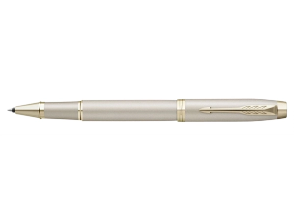 Een Rollerpen Parker IM Monochrome champagne GT fijn koop je bij VHK Kantoorartikelen