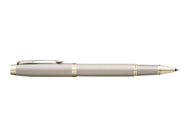 Een Rollerpen Parker IM Monochrome champagne GT fijn koop je bij Continu Kantoor