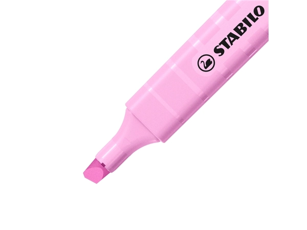 Een Markeerstift STABILO Swing cool 275/158 pastel fris fuchsia koop je bij Continu Kantoor