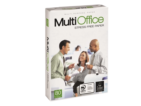 Een Kopieerpapier MultiOffice A4 80gr wit 500 vel koop je bij Hoekmankantoorartikelen.nl