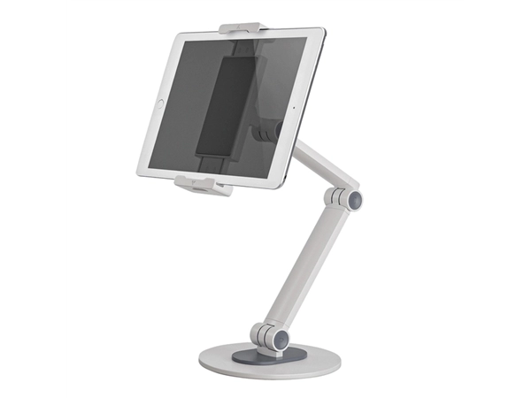 Een Tabletstand Neomounts DS15 4.7-12.9 inch wit koop je bij VHK Kantoorartikelen