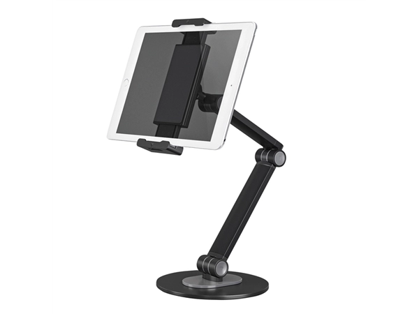 Een Tabletstand Neomounts DS15 4.7-12.9 inch zwart koop je bij VHK Kantoorartikelen