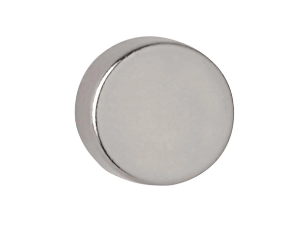 Een Magneet MAUL Neodymium rond 8x3mm 1.5kg 10 stuks koop je bij Hoekmankantoorartikelen.nl