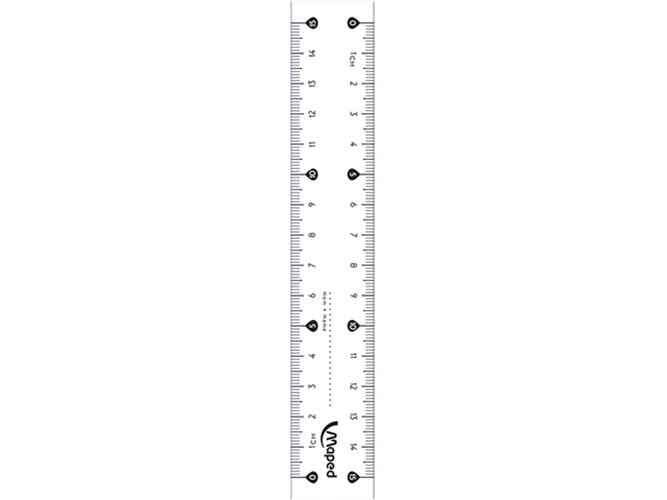 Een Liniaal Maped Classic 15cm koop je bij VHK Kantoorartikelen