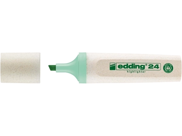 Een Markeerstift edding 24 Ecoline pastel groen koop je bij VHK Kantoorartikelen