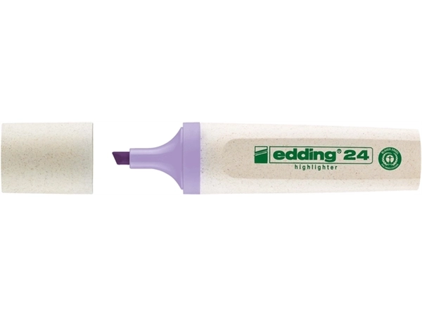 Een Markeerstift edding 24 Ecoline pastel violet koop je bij VHK Kantoorartikelen