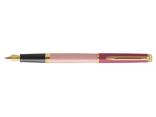 Een Vulpen Waterman Hémisphère Colour Blocking pink GT fijn koop je bij VHK Kantoorartikelen