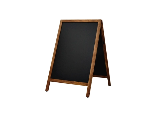 Een Krijt stoepbord Europel 660x1040mm natur koop je bij VHK Kantoorartikelen