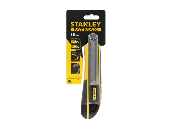 Een Afbreekmes Stanley FATMAX 18mm koop je bij VHK Kantoorartikelen