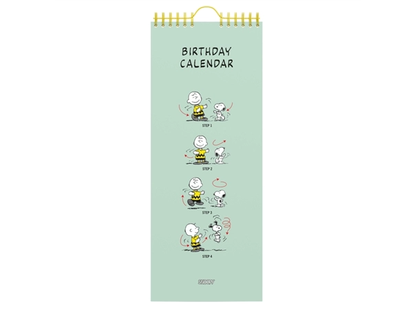 Een Verjaardagskalender Lannoo Peanuts 130x325 koop je bij VHK Kantoorartikelen