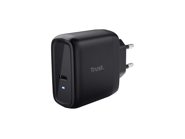 Een Oplader Trust Maxo 65W USB-C zwart koop je bij VHK Kantoorartikelen